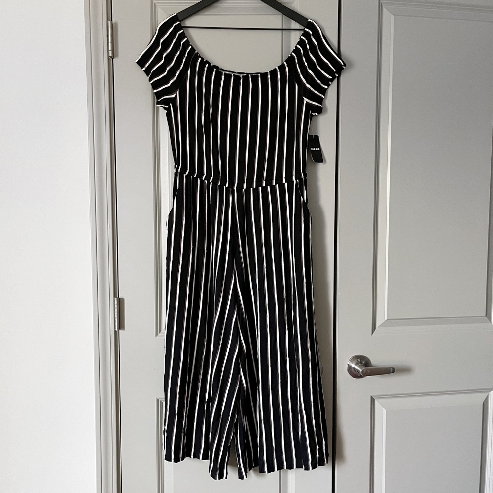 Torrid Super Soft Culotte Jumpsuit 3X